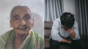 The son of an 80-year-old woman brutally murdered her and went to the police station, saying, "I was bored, so I killed my mother."