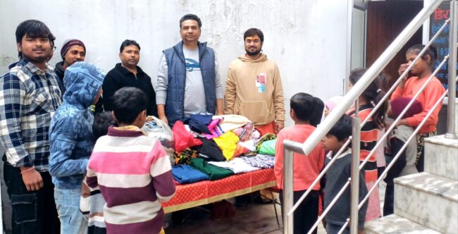 Wall of Kindness to provide clothes to the needy