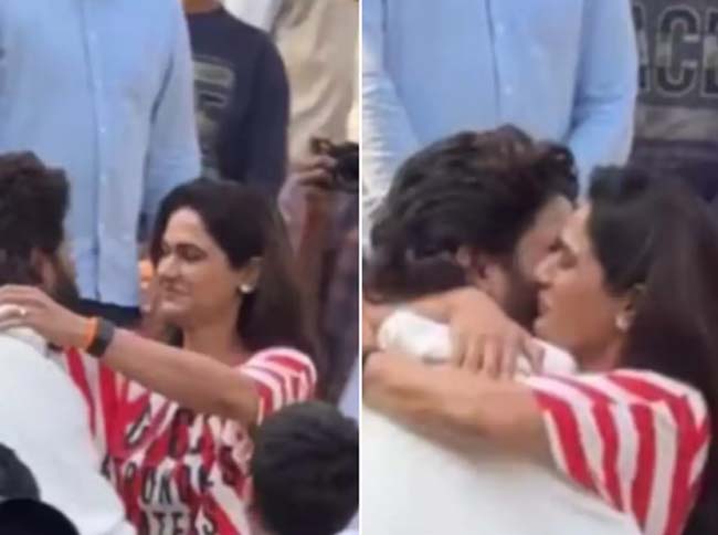 Video: Wife Sneha burst into tears, Allu returned home after spending a night in jail