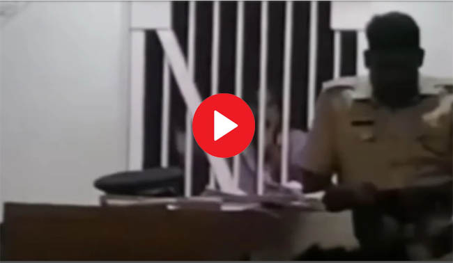 People asked after watching the video- what are you happy about brother, the boy started dancing when the police put him in jail