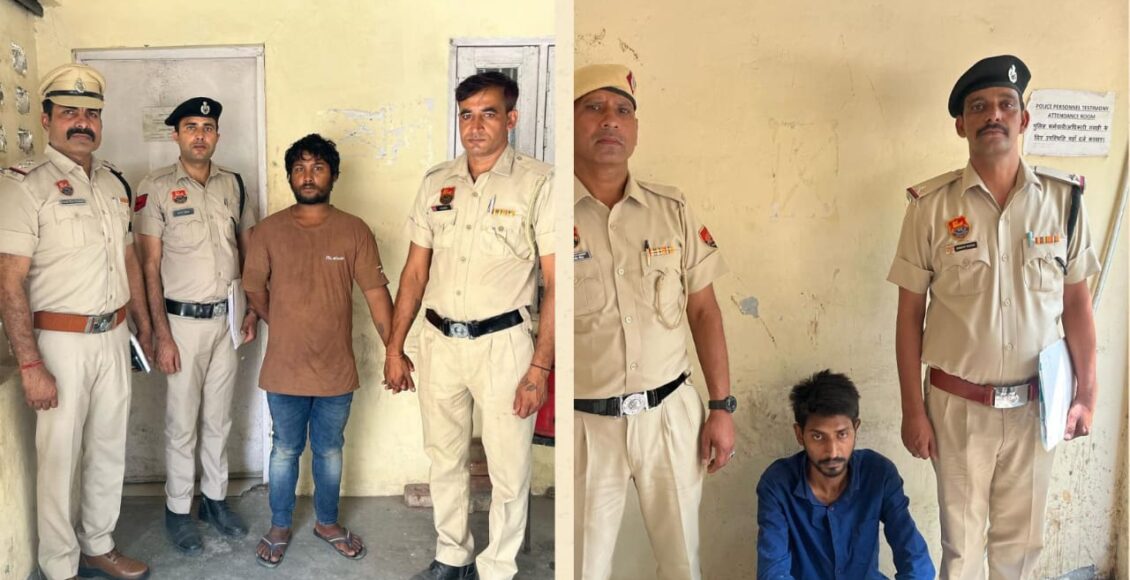 In 3 separate cases of vehicle theft, the team of Police Outpost Naveen Nagar arrested 2 accused and recovered 3 motorcycles