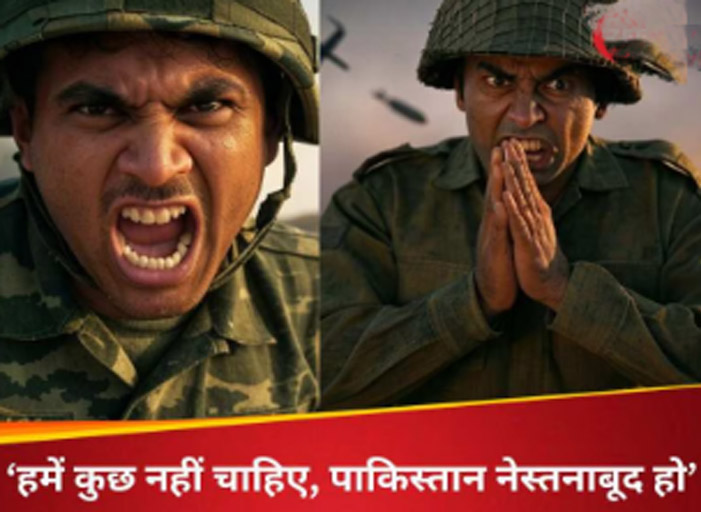 This video will win the hearts of 140 crore Indians, O Mother Goddess, we don't want anything, just Pakistan should be destroyed