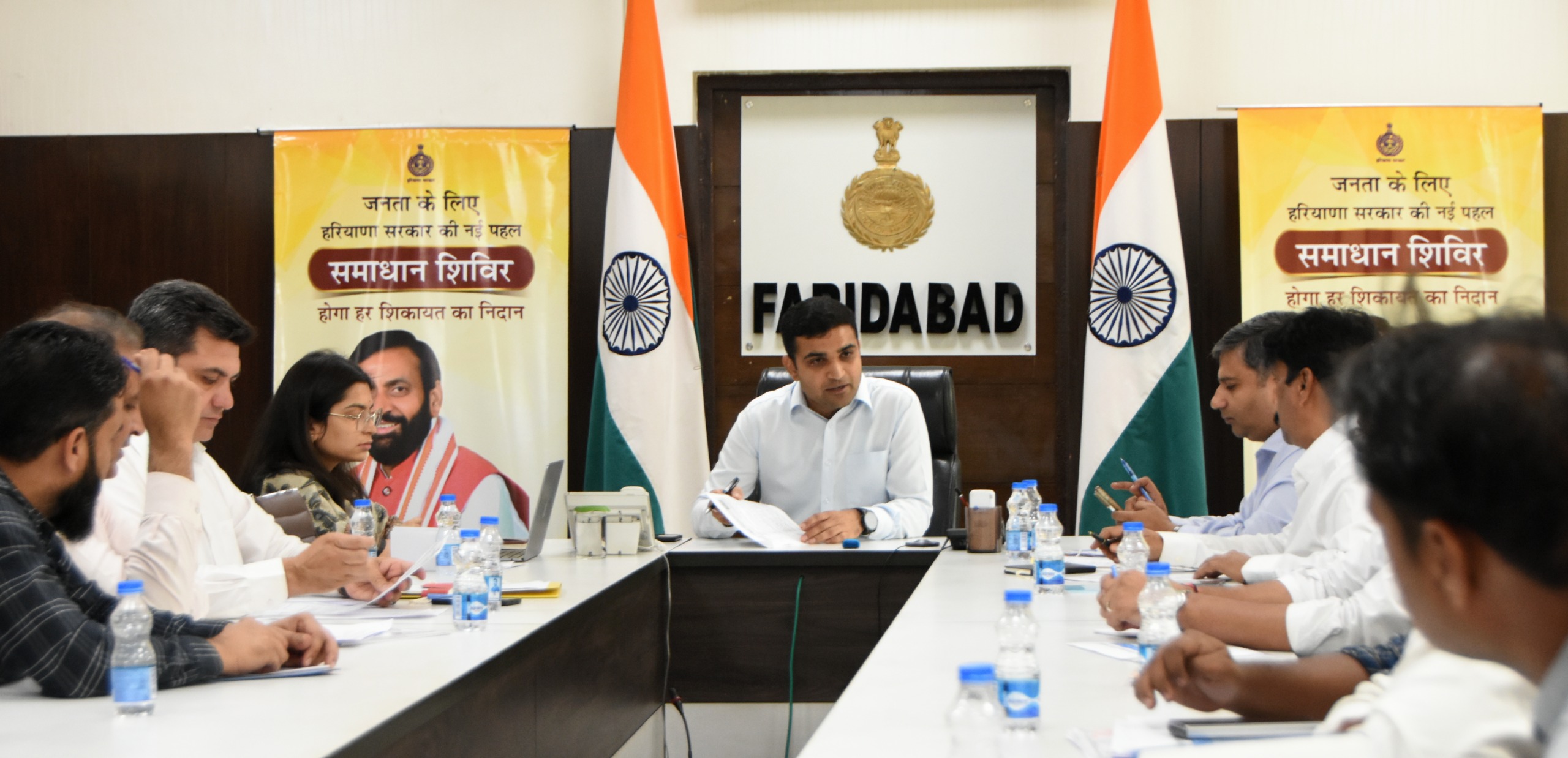 Faridabad News: Officers should ensure cleaning of drains and sewers before rainy season: DC