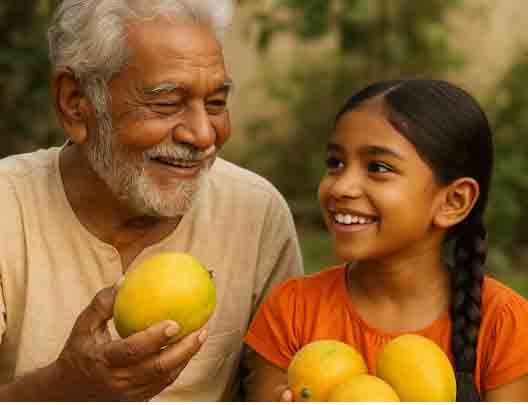75-year-old grandfather's intentions got swayed towards his granddaughter, he took her to her old house on the pretext of feeding her mangoes