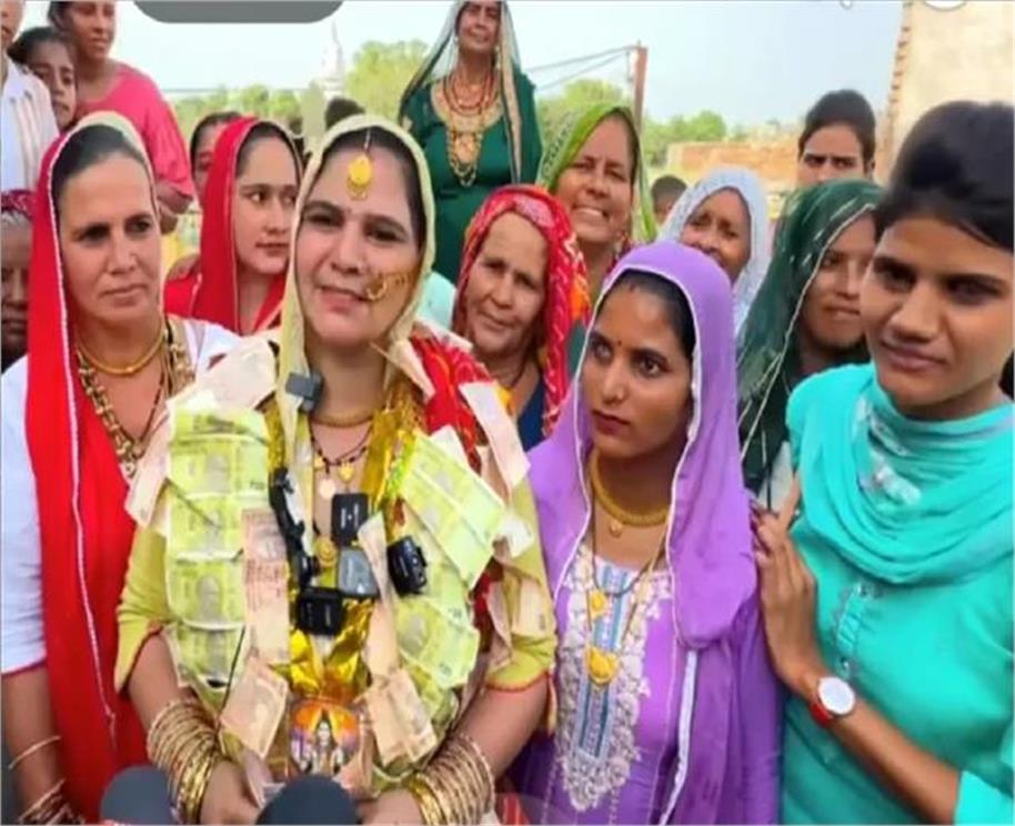 Everyone was surprised... all the Khaps of the state were invited, after 19 years a daughter was born in the family and such happiness was celebrated