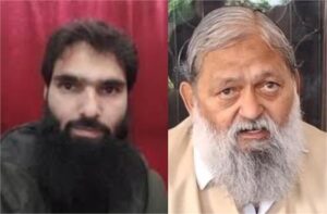 Anil Vij's statement on the Faridabad arms recovery: "No one will be spared under any circumstances."