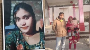 She told the police that she no longer wanted to live with her husband and the mother of four children absconded with her lover.