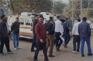 Faridabad Gang Rape Case: Traffic police suddenly inspected private ambulances parked outside the civil hospital, causing a stir among the drivers.