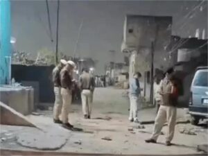 30-year-old Sangeeta Devi was shot dead in Sunlight Colony, Basantpur village, under Naveen Nagar police station.