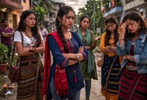 Delhi neighbor's shameful behavior with North East girls, "Sleep with my husband..." You can sleep with him for Rs 500