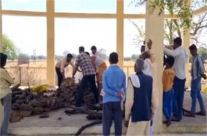 The reason will send shivers down your spine: Two brothers halted their father's funeral rites.