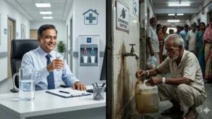 The Bitter Truth About Faridabad Hospitals Exposed: The 'Bosses' Are Drinking 'Pure Water,' While Patients Are Swallowing 'Disease'!