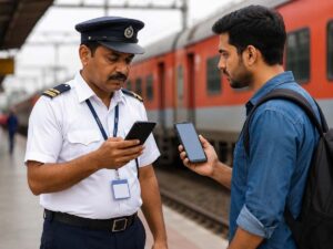 Railways issues a major warning to passengers: showing a train ticket received via WhatsApp could lead to a fine!