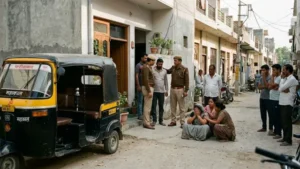 Faridabad auto-rickshaw driver commits suicide by hanging; suspected wife of having an illicit affair.